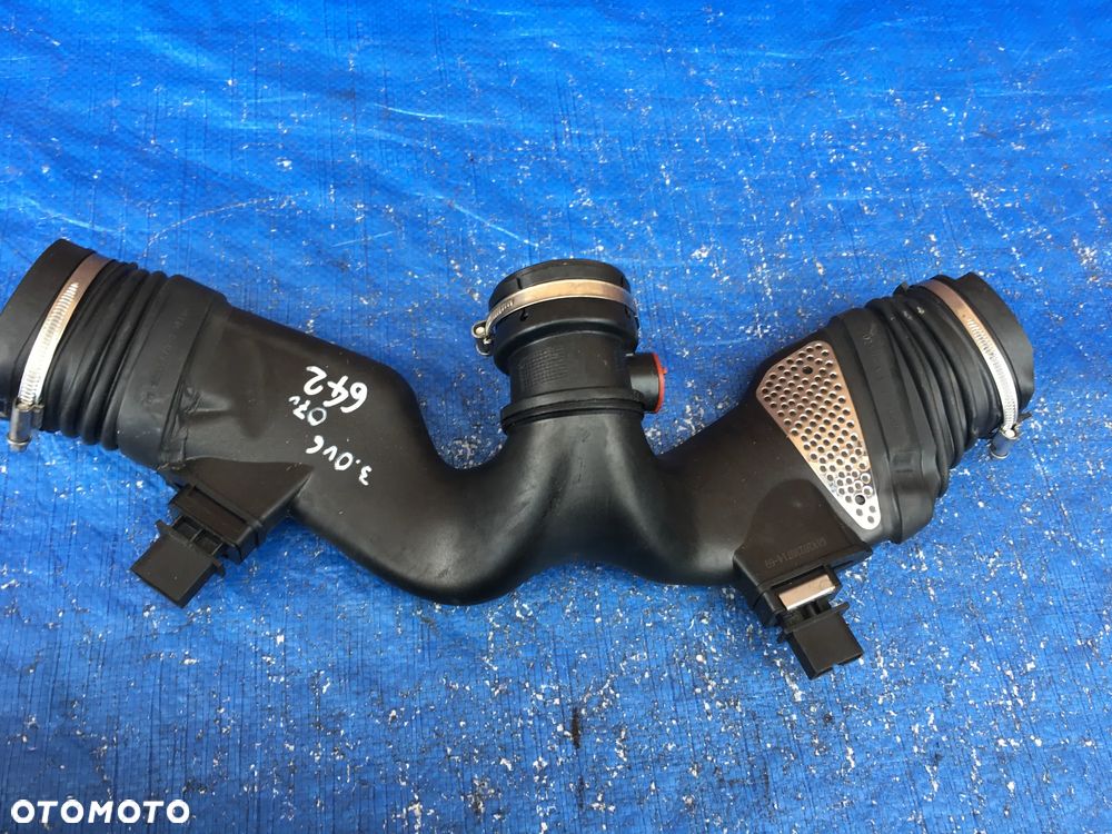 Mercedes W219 CLS W211 E Klasa 3.0 V6 Diesel OM 642 Rura Wąż Dolot Przewód Powietrza Turbo  A6420943497 - 9