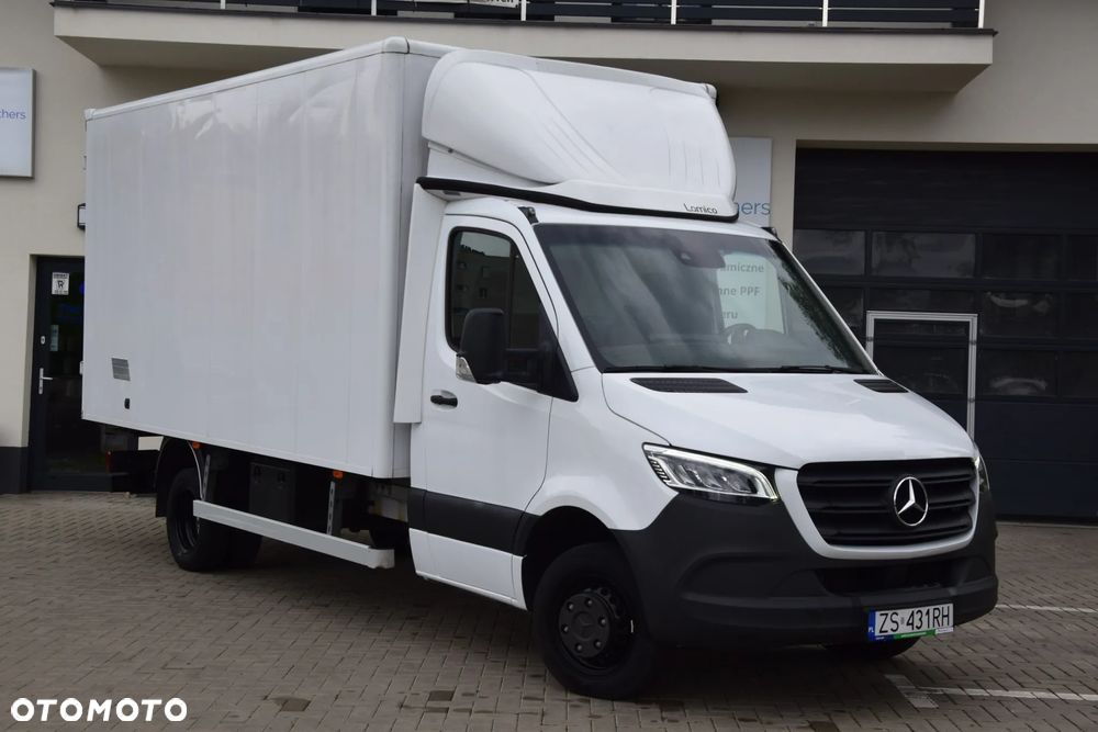 Mercedes-Benz Sprinter 519 CDI  Kontener Na bliźniaku , Automatyczna skrzynia 190 KM, Salon PL   Na gwarancji - 36