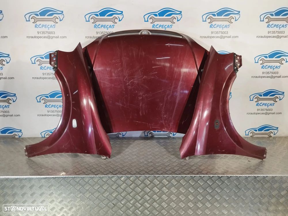 FRENTE COMPLETA OPEL ASTRA G T98 CAPOT PARACHOQUES GUARDA-LAMAS OTICAS FRENTE FIBRA RADIADOR VENTILADOR REFORÇO - 12