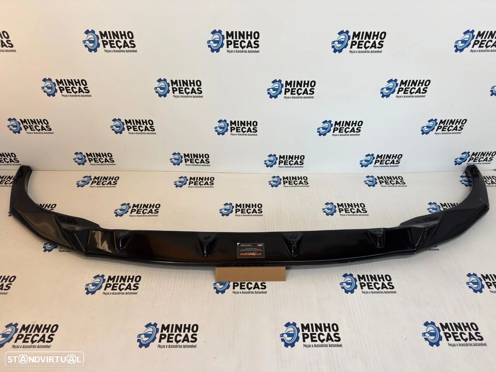 Spoiler frontal APEX BMW Série 3 (G20/G21) em preto brilho facelift - 2