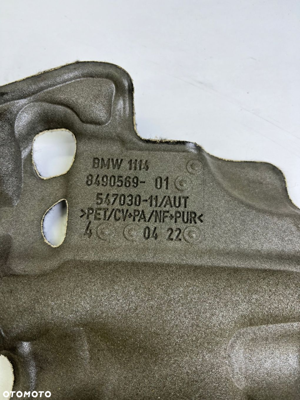 OSŁONA AKUSTYCZNA SILNIKA N57 BMW F07 F10 F11 F15 X5 F16 X6 F01 OE 8490569 - 5