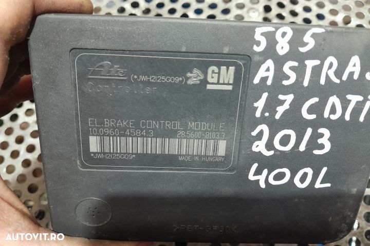 Pompa ABS 13412550 13412550 Opel Astra J [facelift] [2012 - 2018] Spo - 7