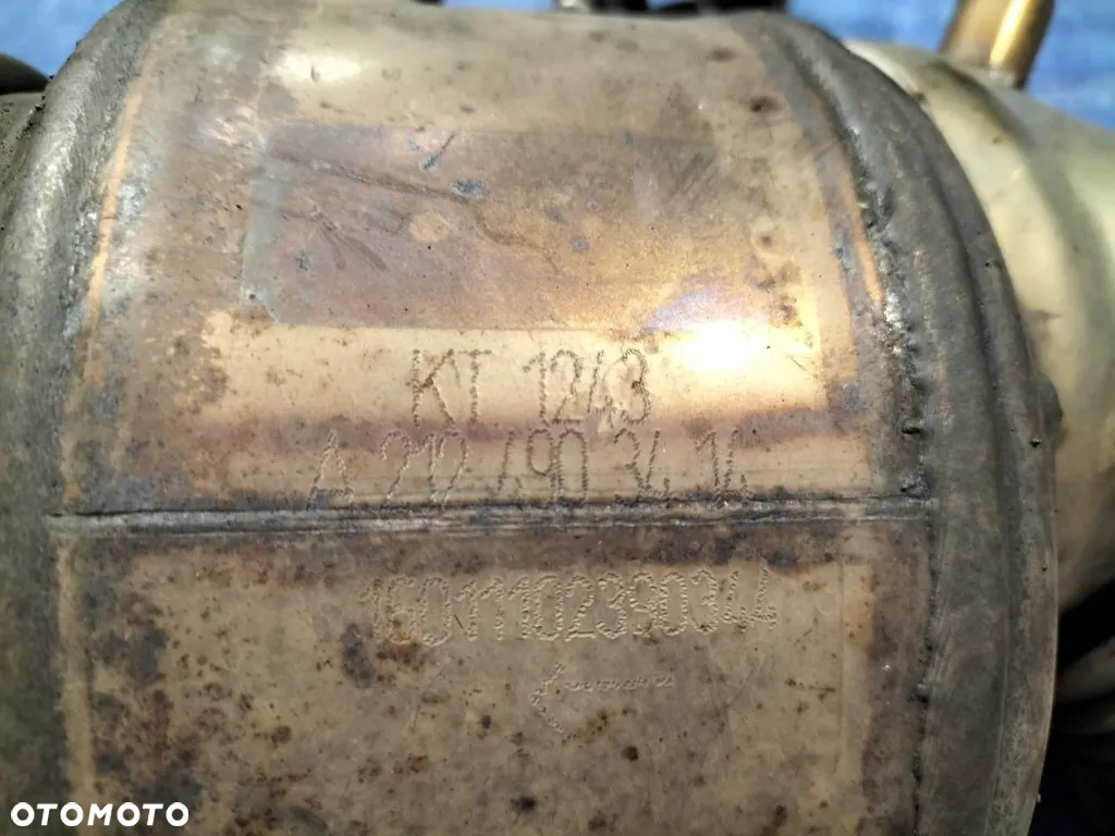KATALIZATOR FILTR DPF KOMPLETNY A2124903414 KT1243 A2124901492 PF0030 MERCEDES E-KLASA W212 2.2 CDI OM651 - 5