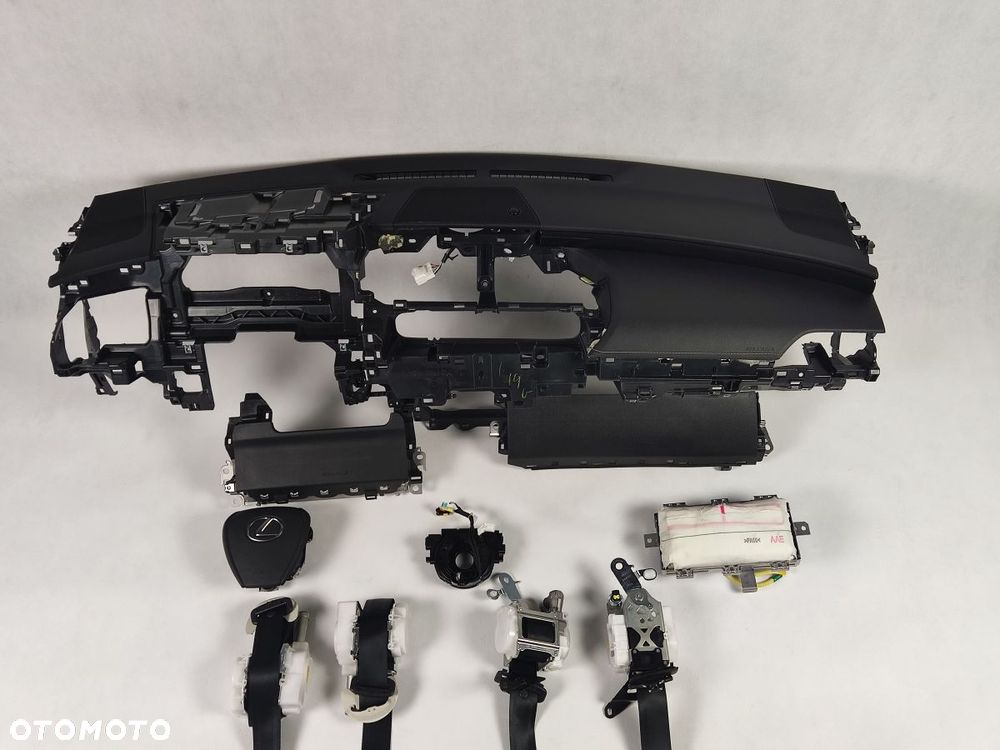 LEXUS ES gen VII 18-21r Poduszki Powietrzne AirBag Deska Pasy - 7