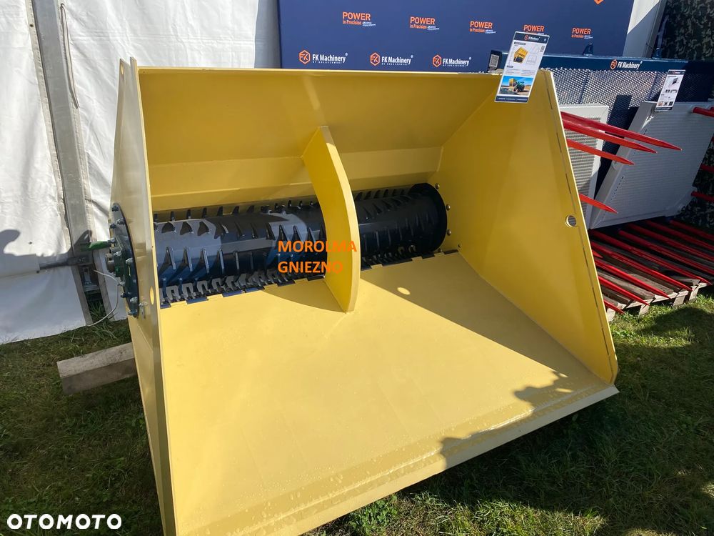 Rozdrabniacz do roślin okopowych i pastewnych – szufla do siekania FK MACHINERY FRSB210 | Biogazownie | EURO - 8
