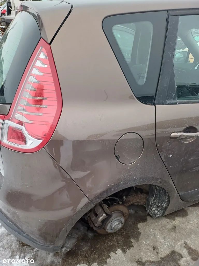 RENAULT SCENIC III 10r ĆWIARTKA BŁOTNIK PRAWY TYŁ TECNB - 1