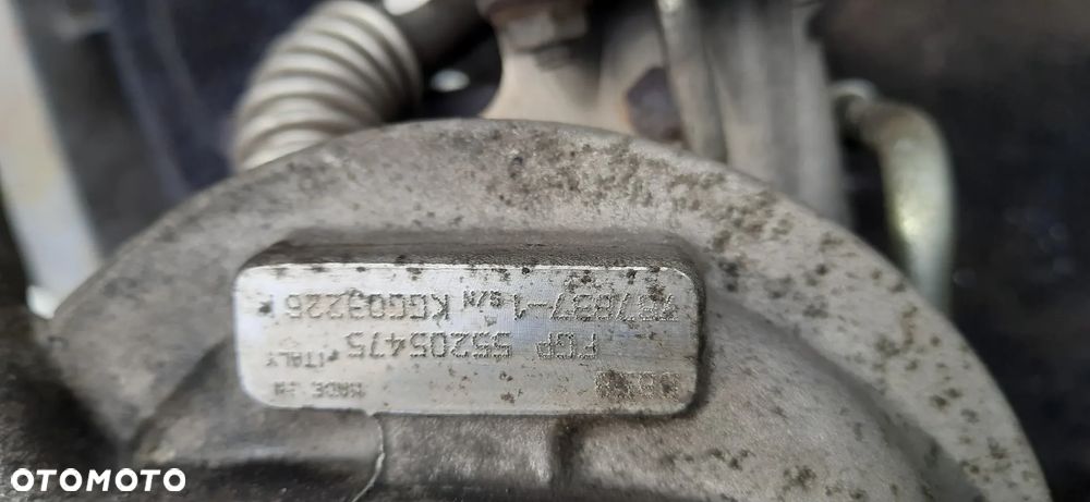 SUZUKI SX 4 SX4 FIAT SEDICI 1.9 DDIS Części Blacharskie i mechaniczne Szyba przód , Skrzynia biegów 79JA Napęd na przód Turbosprężarka 55205475 - 16