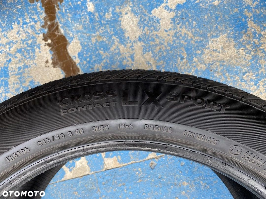OPONA OPONY PARA CONTINENTAL CROSS CONTACT LX SPORT 315/40R21 - 4