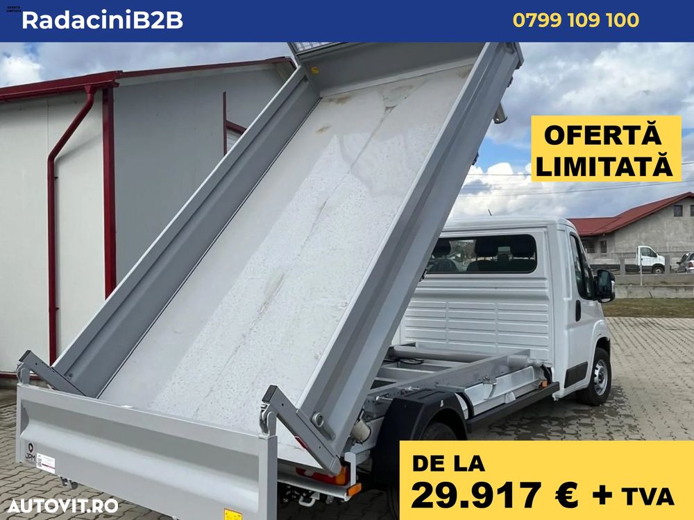 Citroën Jumper cu bena basculabila trilateral JPM omologata BA10 basculanta - 5