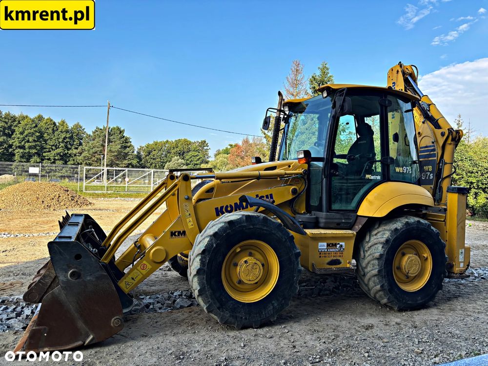 Komatsu WB97S KOPARKO-ŁADOWARKA 2009R. | WB93 JCB 3CX 4CX 5CX CAT 444 434 NEW HOLLAND 115 CASE 695 590 - 16
