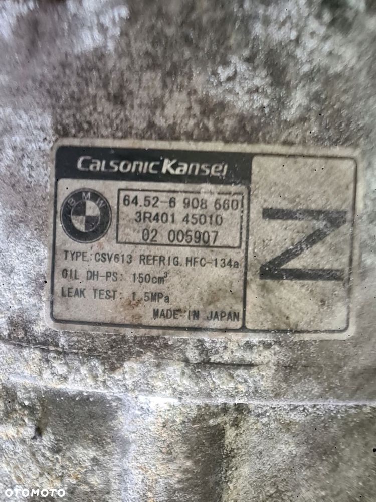 sprężarka kompresor klimatyzacji 64526908560 bmw - 2