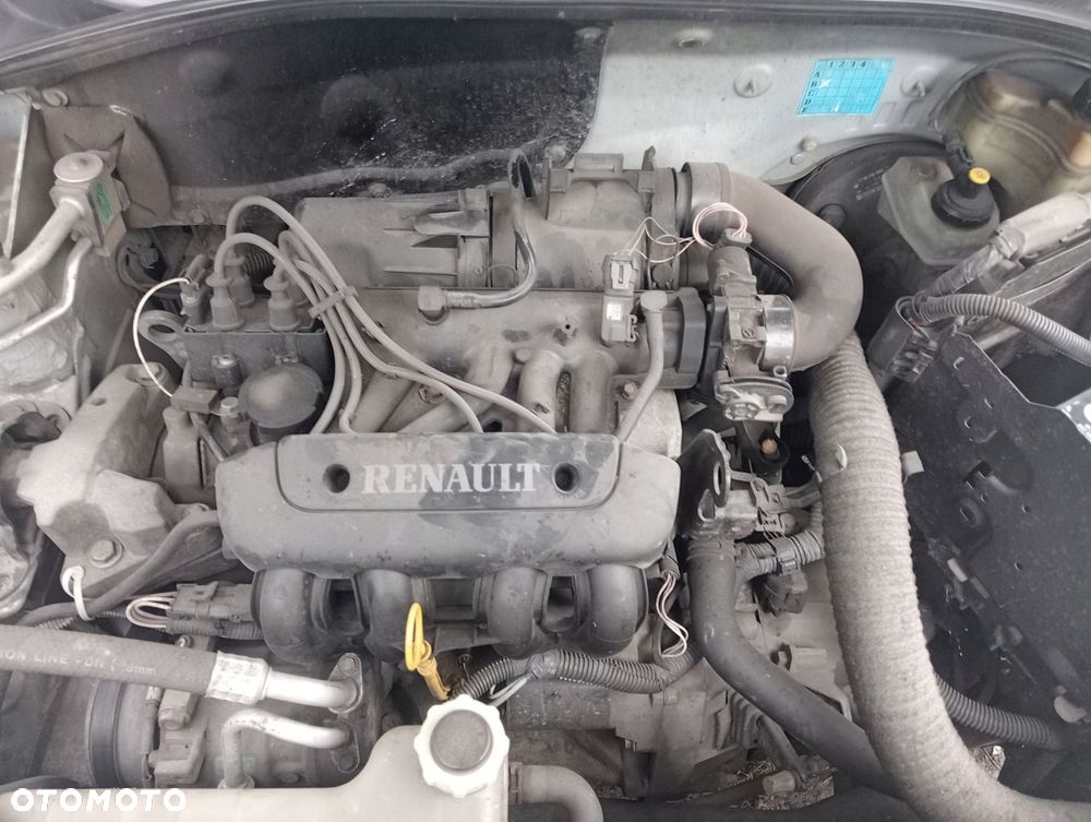 SILNIK GOŁY SŁUPEK 1.2 8V D7F CLIO II 98-01 MV632 - 1