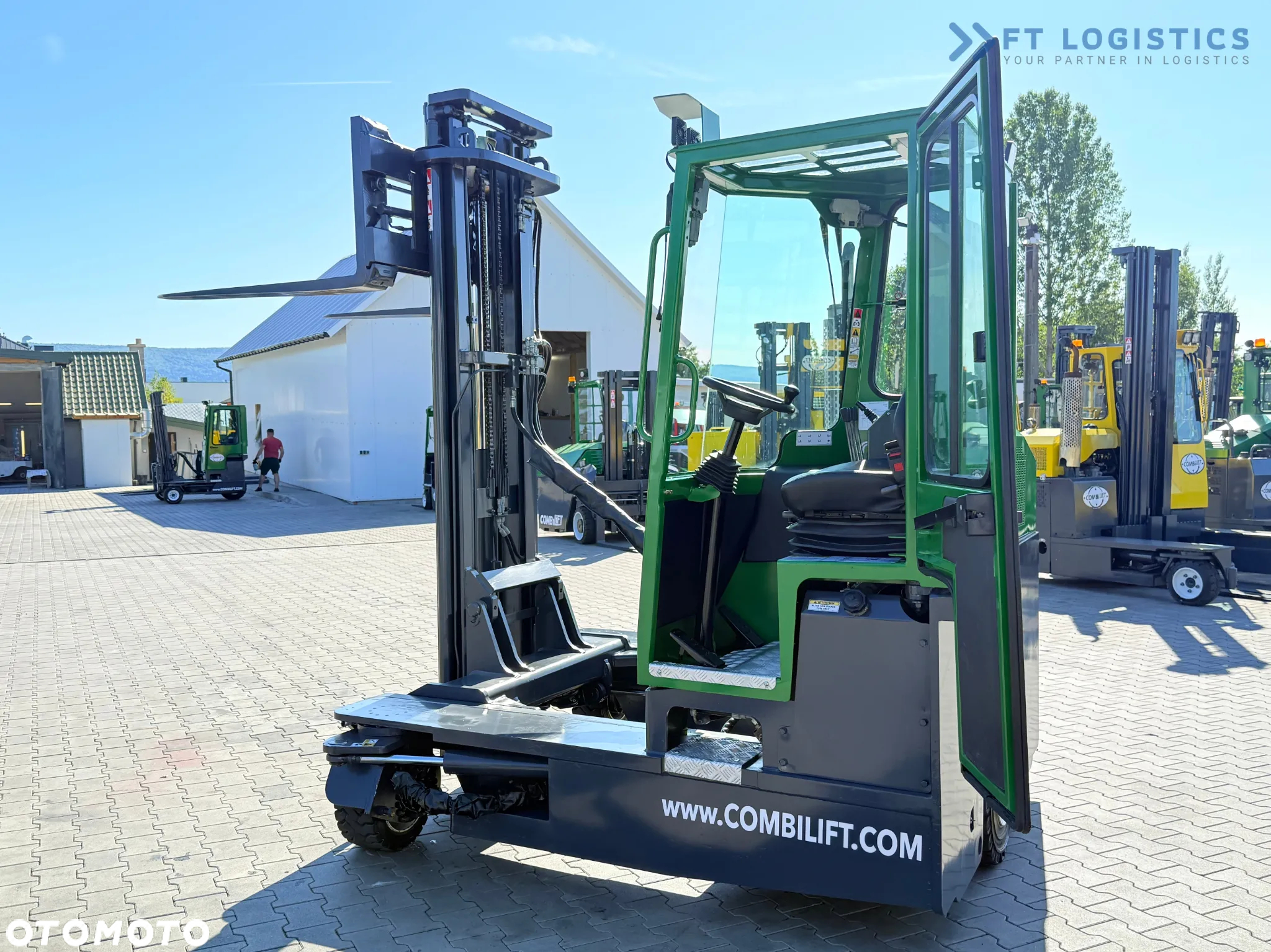 Combilift C3000 / DUPLEX - 4100MM / DIESEL / WOLNY SKOK / KABINA / JAK NOWY - 22