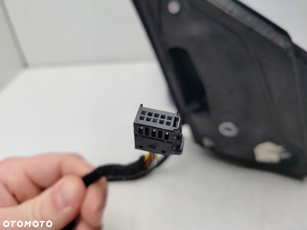 volkswagen polo 6r 6 pin 09r- lusterko lewe zewnętrzne ld5m - 6