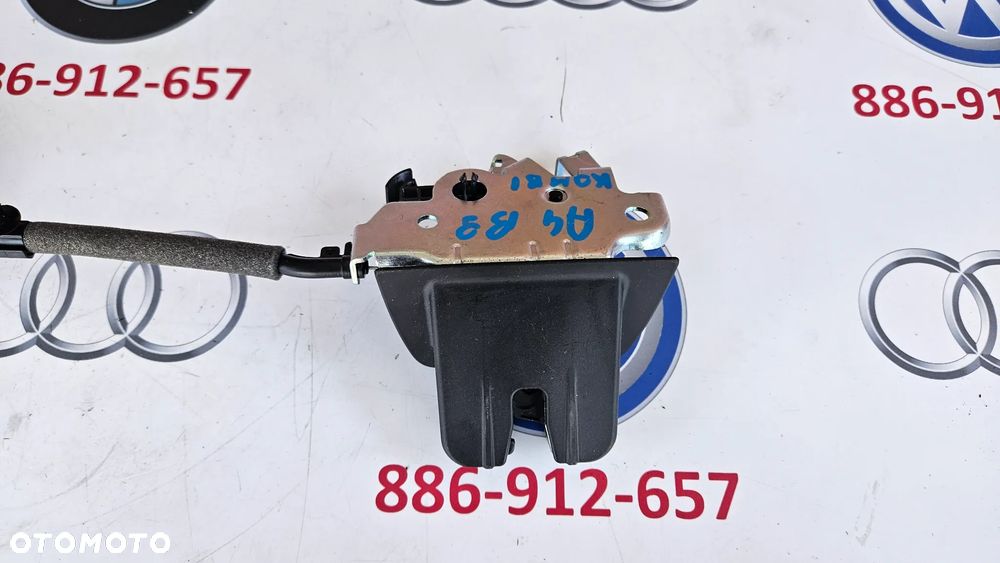 Audi A4 B9 Kombi Avant Zamek klapy bagażnika z dociągiem Dociąg klapy 4M0827506D 3V5827887B - 2
