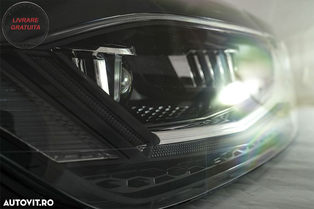 Faruri LED VW Polo AW MK6 (2018-2020) Semnal Dinamic Secvential- livrare gratuita - 19