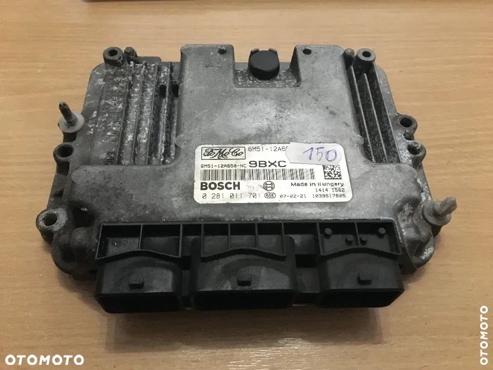 KOMPUTER SILNIKA FOCUS MK2 1.6 TDCI 0281011701