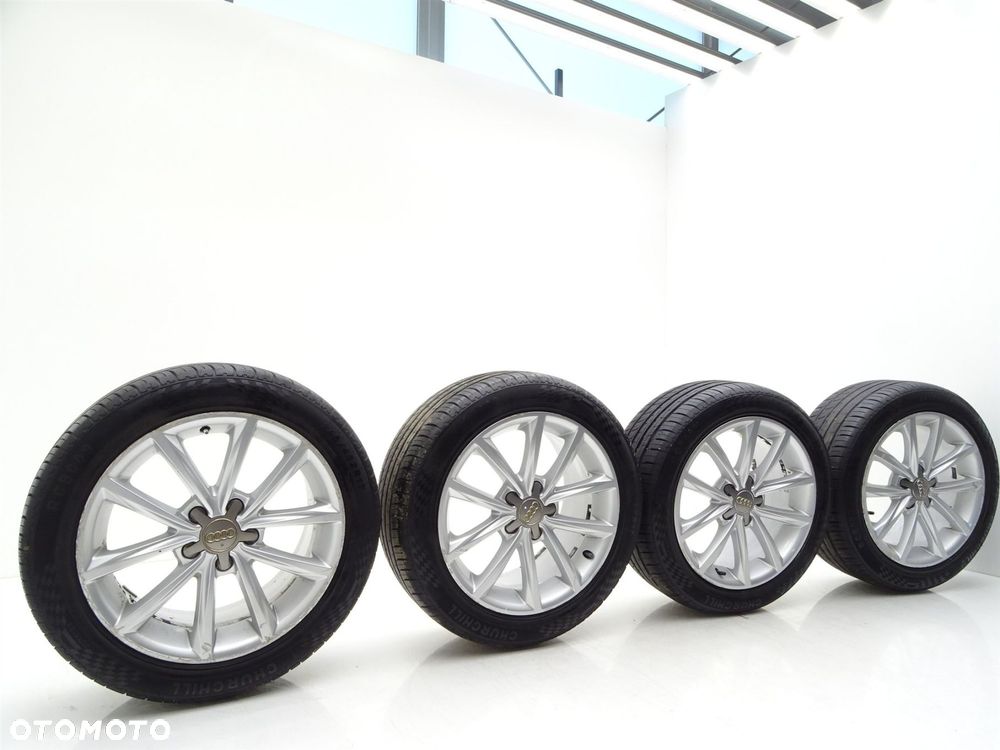 Komplet alufelgi felgi koła r17 5x112 245/45zr17 8j0601025be audi tt 8j - 2