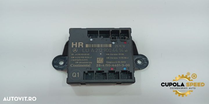 Modul control usa spate dreapta A2129004414 Mercedes-Benz E-Class W21 - 1