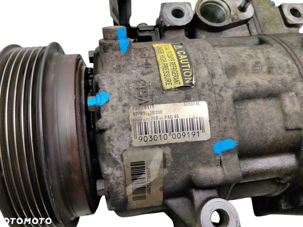 SPRĘŻARKA KLIMATYZACJI KIA MAGENTIS II LIFT (2008-2010) 2.0 CRDI 150KM 97701-2B200 - 2