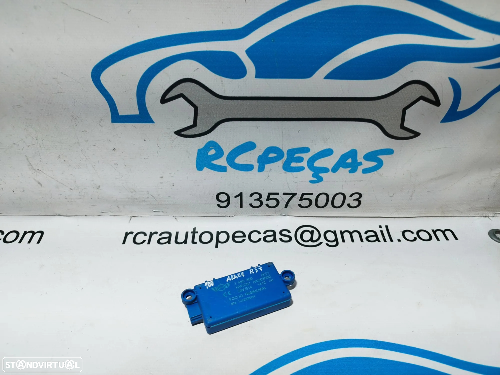 MÓDULO ELETRÓNICO  ALARME MINI R57 CABRIO CONVERTIBLE 3455306 - 3