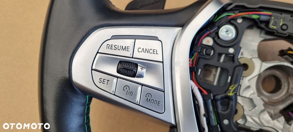 BMW X7 G07 XB7 ALPINA LCI 2022- Kierownica Skóra Łopatki Oryginał - 9