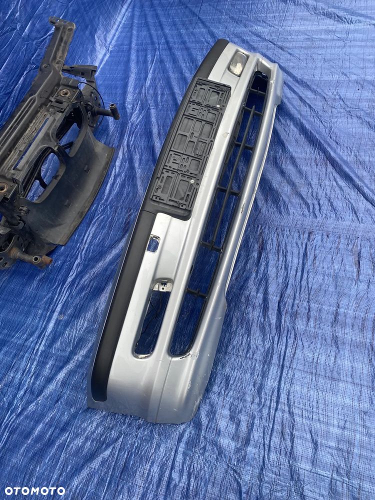 KOMLETNY PAS PRZEDNI ZDERZAK BMW e46 SREBRNY ORYGINAŁ - 3