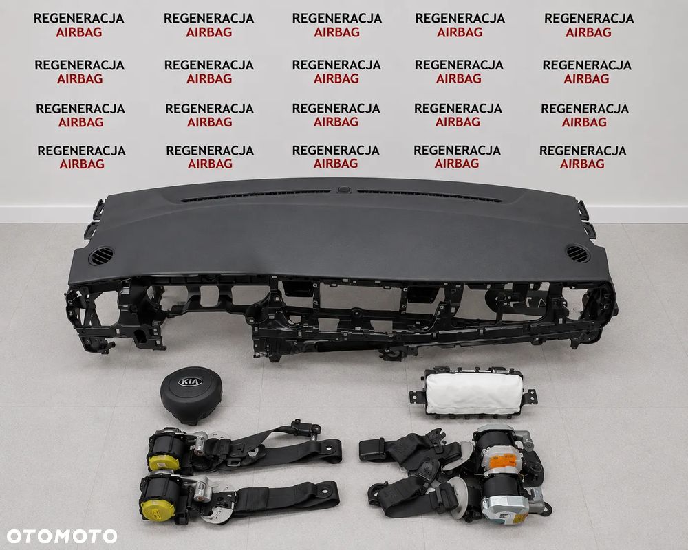 Kia RIO Deska Konsola Kokpit Airbag Pasy Zestaw