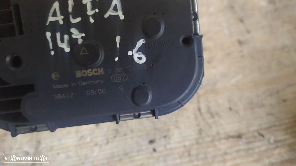 CORPO BORBOLETA ALFA 147 1.6TS 0280750073 - 2