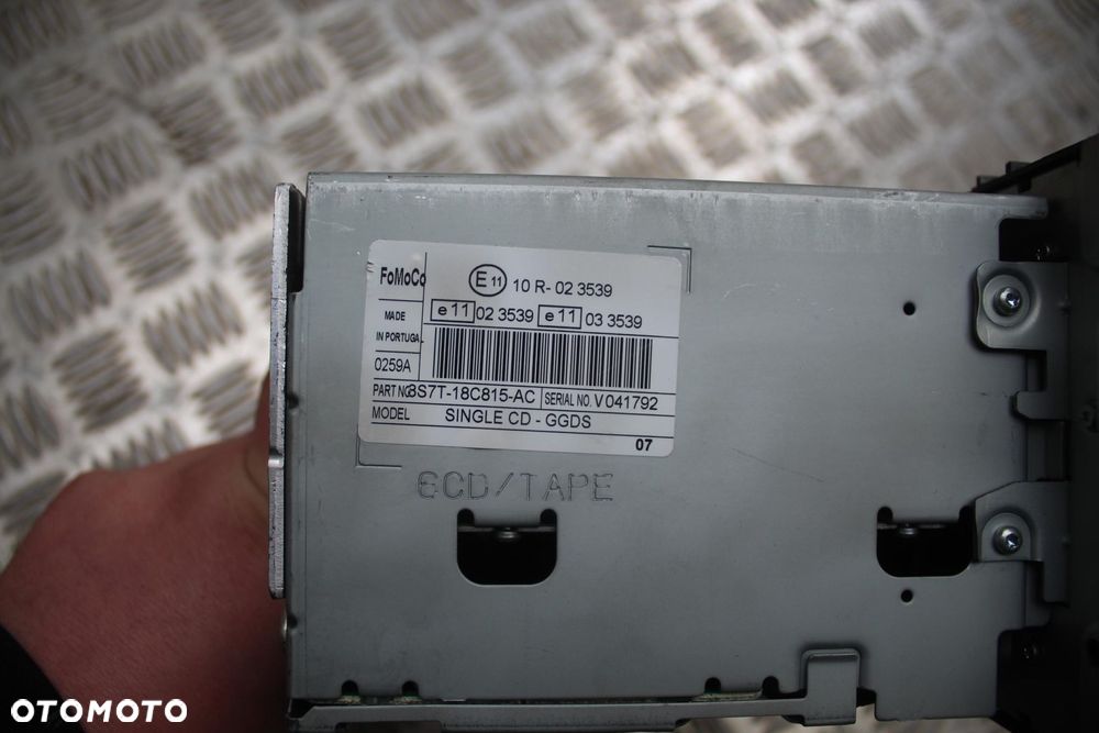 RADIO FORD MONDEO MK4 8S7T-18C815-AC - 6