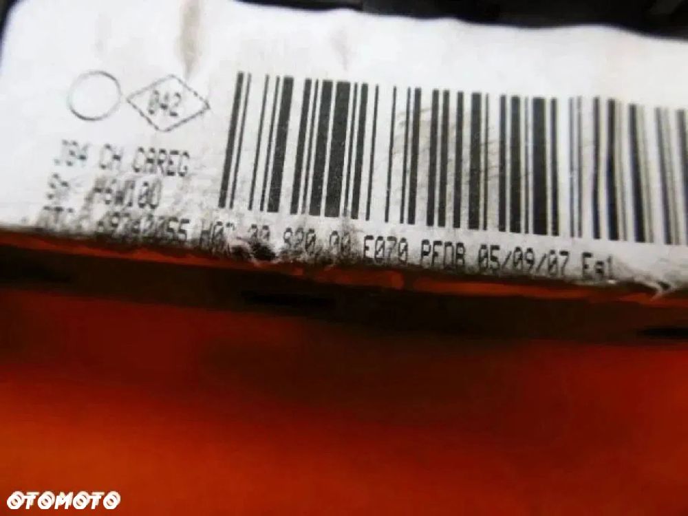 Renault Scenic II Panel Sterowania Nawiewu Klimatronik 69340055 - 4