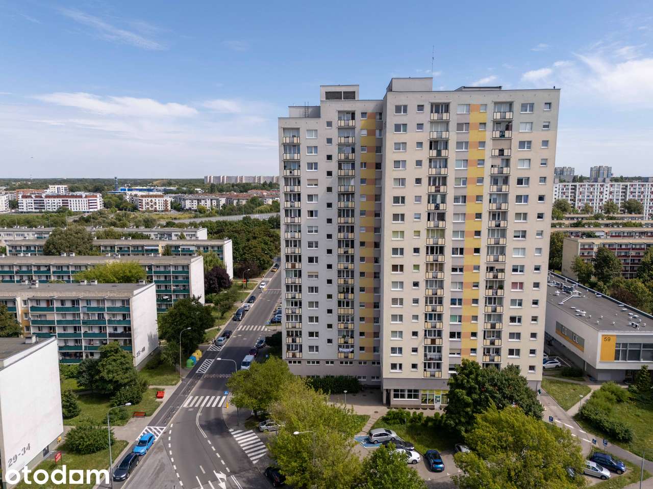 2-pokojowe M z loggią | Oddzielna kuchnia | widok na panoramę Poznania
