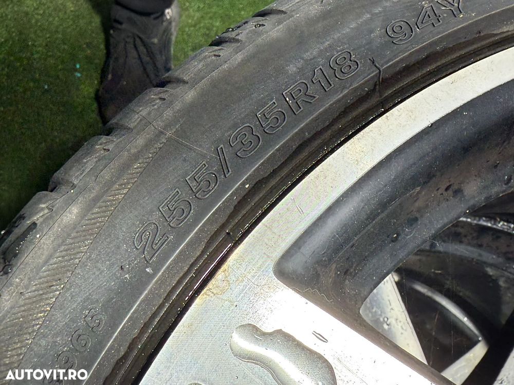 JANTE MERCEDES BENZ R18 / 5x112 / CLASA C / 1-2763 S17wa / 8.5JX18H2 ET54 / 2-2762 S17 wa 8JX18H2 ET50 / 255/35 R18 94Y / + CAUCIUCURI (X4) - 7