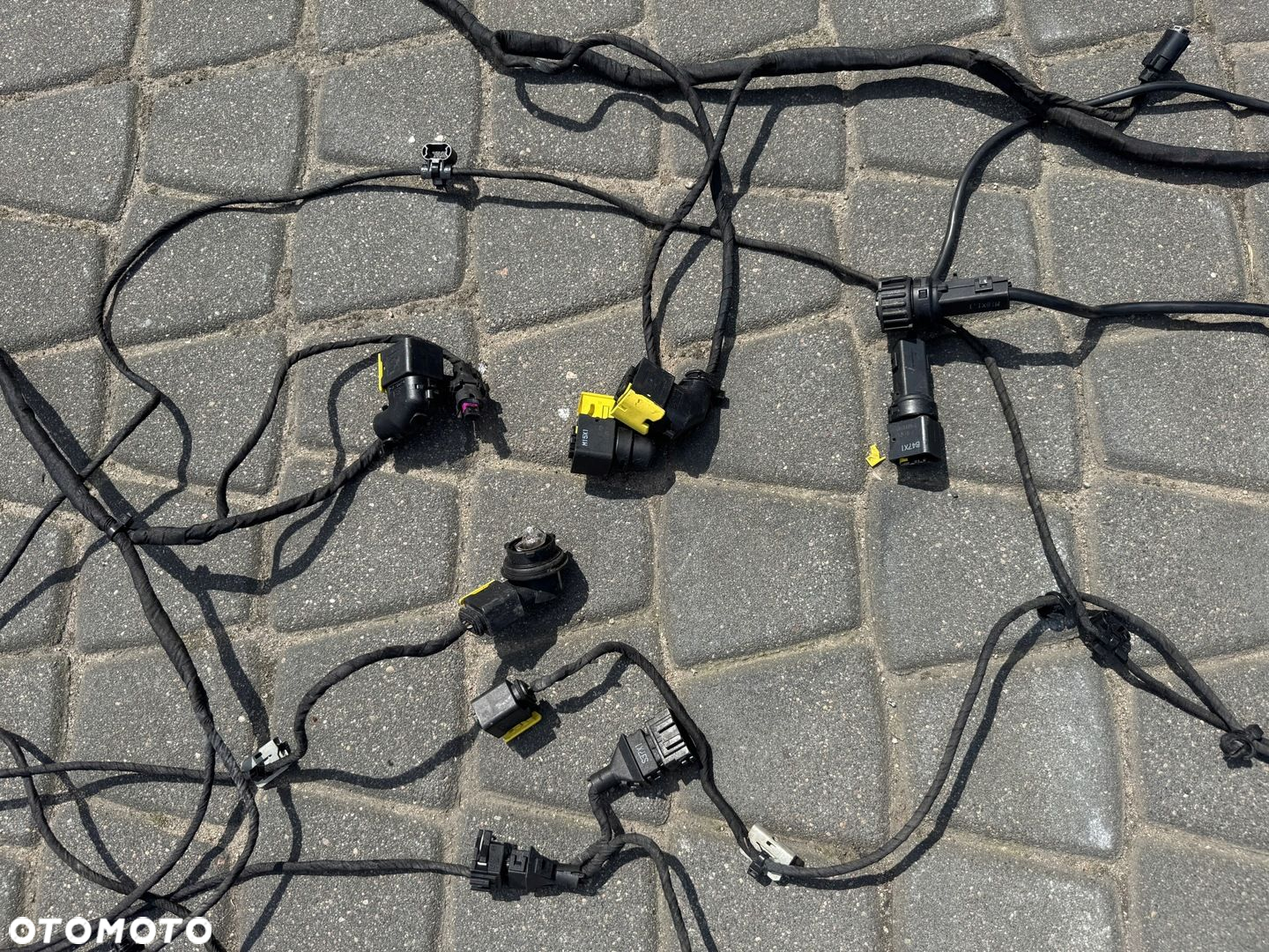 INSTALACJA WIĄZKA PRZÓD PRZEDNIA LAMP HALOGENY MERCEDES ACTROS MP 4 - 5