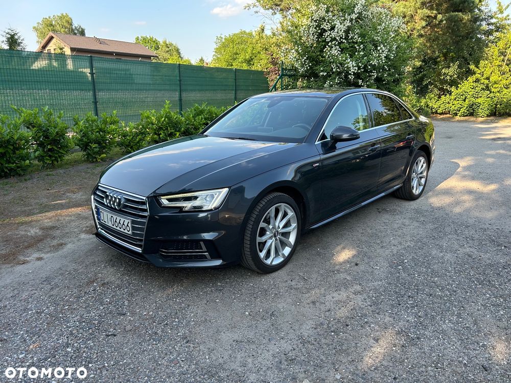 Audi A4 Limousine 2.0 TDI DPF clean diesel S line Sportpaket - 1