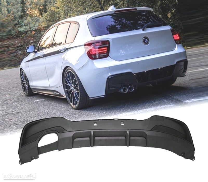 DIFUSOR BMW F20 F21 2011-2015 DUPLO LADO ESQUERDO LOOK M PERFORMANCE - 1