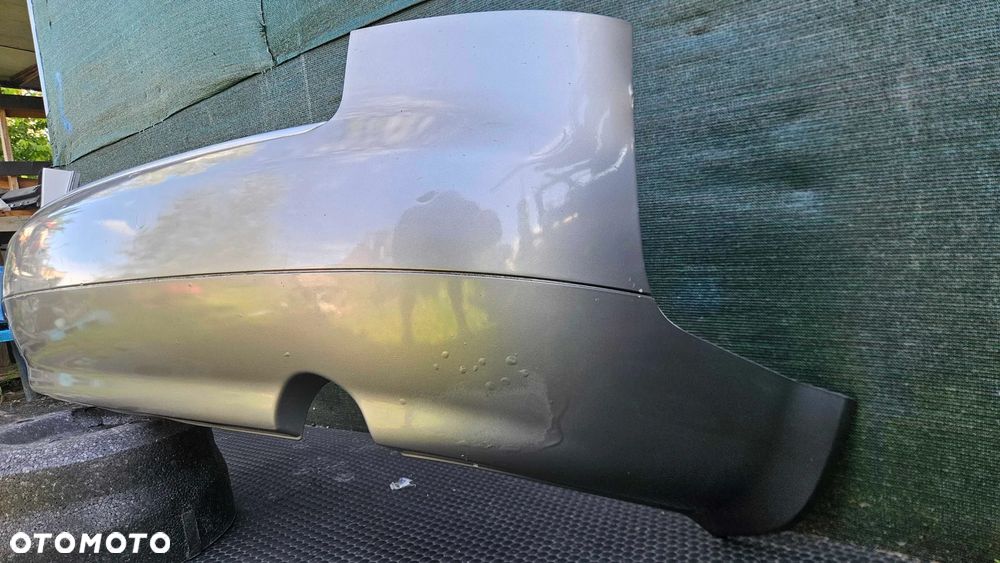 Zderzak Tył Tylny Szary Dwa Wydechy 2 Rury Listwa Chrom Dokładka Audi A4 B6 Sedan - 17