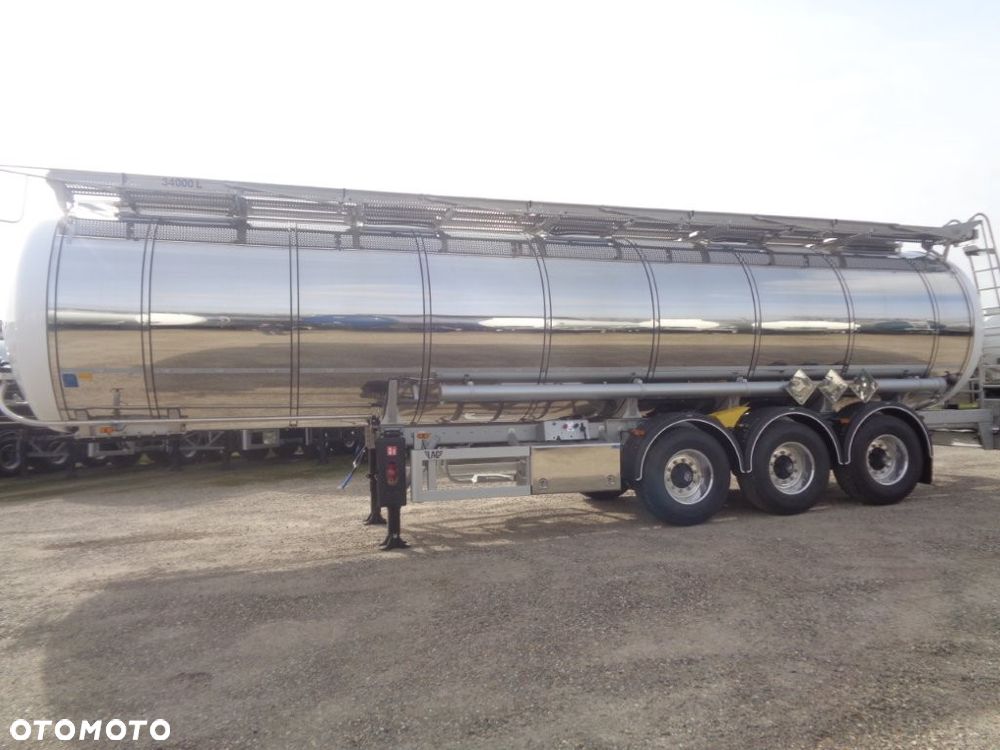 Lag cysterna chemiczna L4BH - 30.000 L lub 34.000 L - 1 komora - 3