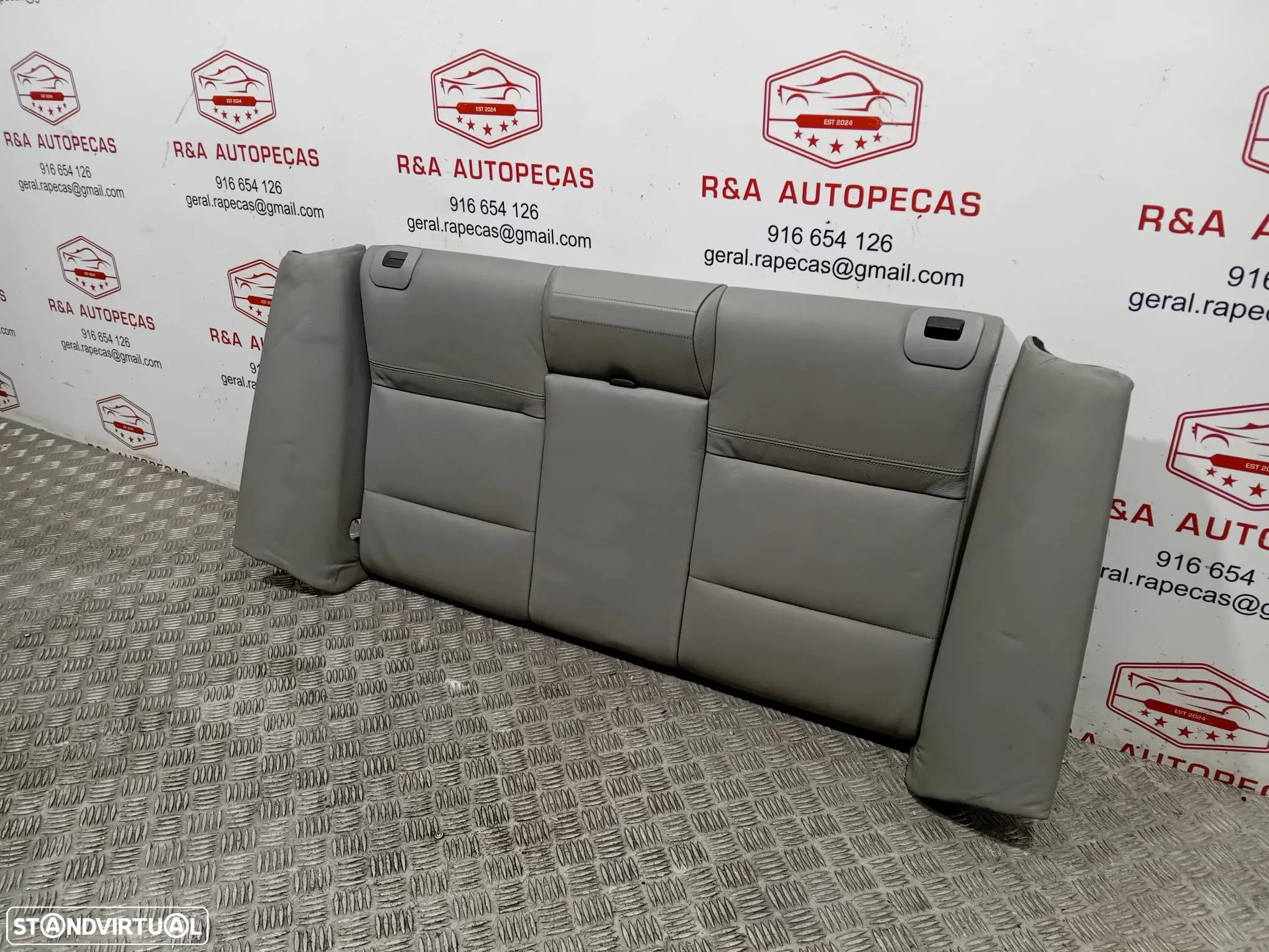 Conjunto Bancos Trás Traseiro Frente Frontal BMW Série 3 Cabriolet E93 em Pele Original - 15