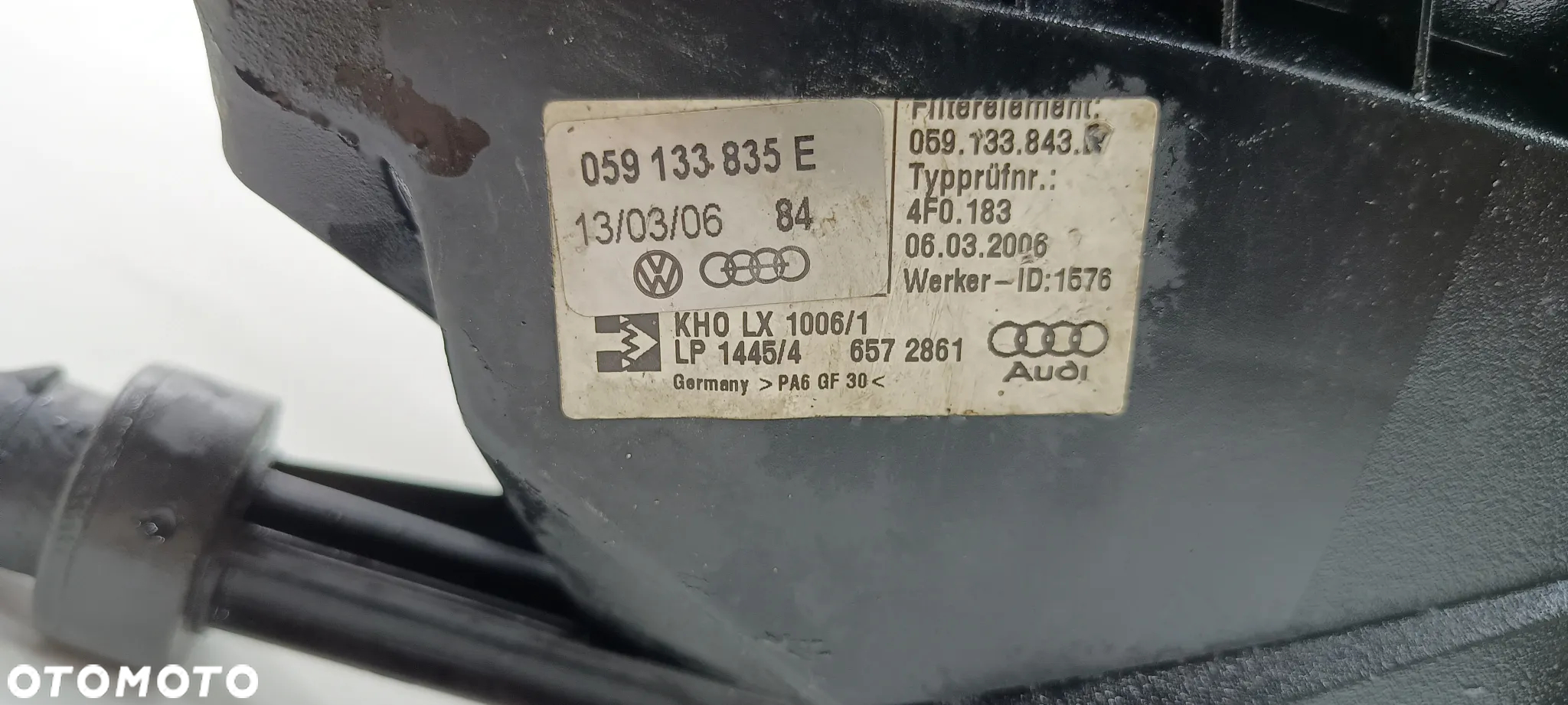 OBUDOWA FILTRA POWIETRZA AUDI A6 C6  059133835E - 4