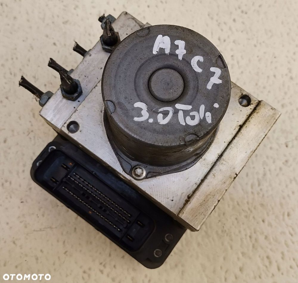 AUDI A7 C7 4G 10-18 3.0 TDI POMPA ABS BOSCH 4G0907376F - 5