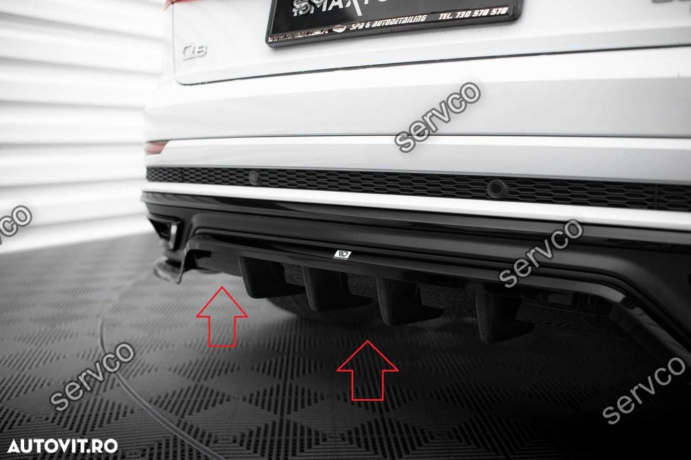 Pachet Set kit tuning Audi Q8 S-Line Mk1 2018-2023 v11 Maxton Design - 4