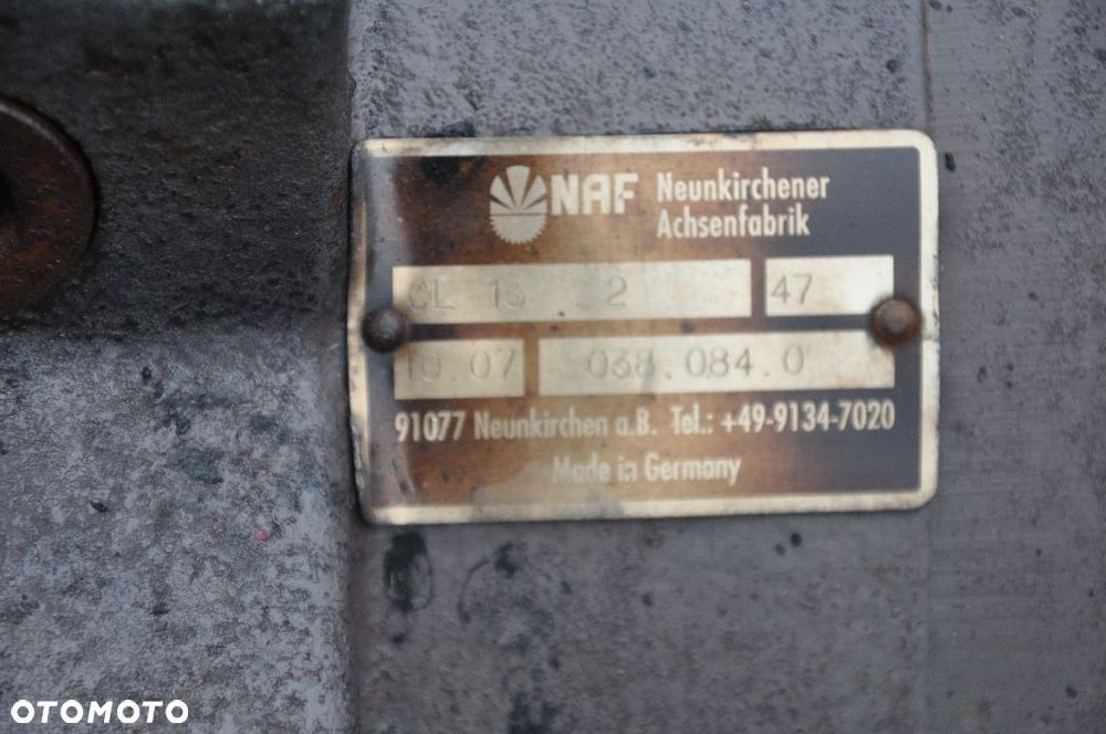 MOST ZWOLNICA ZWOTNICA NAF CL 17.3 ATLAS LIEBHER - 8