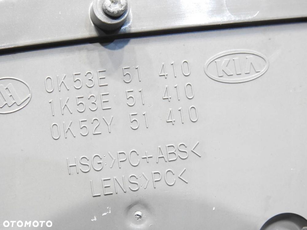 LAMPKA OŚWIETLENIE KABINY SCHOWKI KIA SORENTO I 0K53E51410 - 5