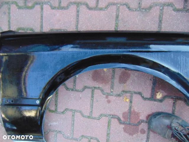BMW e30 BŁOTNIK przód przedni TYLKO LEWY oryginał CZARNY BEZ RDZY - 5