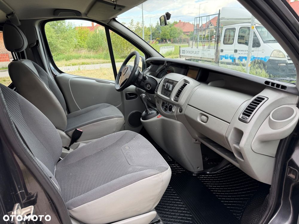 Opel VIVARO L2H1 Długi Klima Dubel Kabina 5os Brygadówka Hak Dźwig - 15