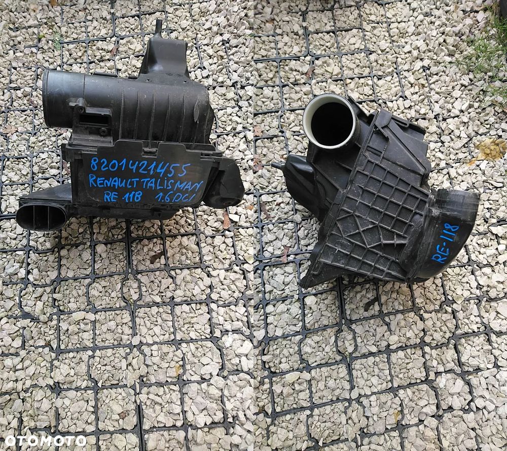 RENAULT DACIA OBUDOWA FILTRA POWIETRZA FILTR POWIETRZA - 12