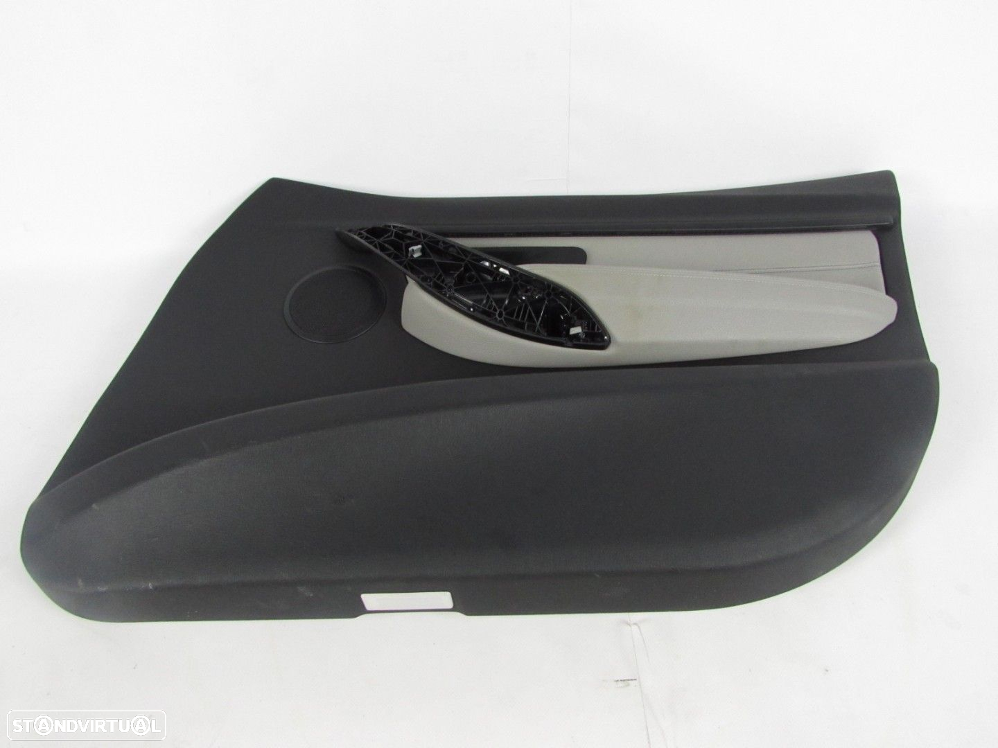 Forra da porta EM PELE CINZA Direito/Frente Seminovo/ Original BMW 3 (F30, F80)/... - 2