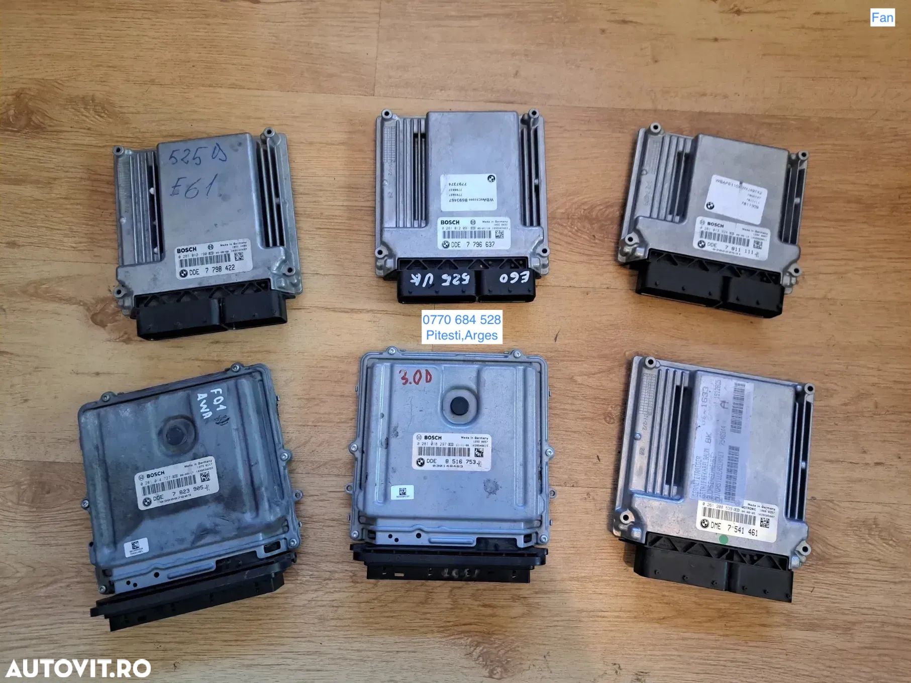 Modul ECU calculator motor bmw Seria 3 E83 LCI seria 5 E60 E61 F07 GT Seria 7 F01 F02 X3 E83 LCI - 1