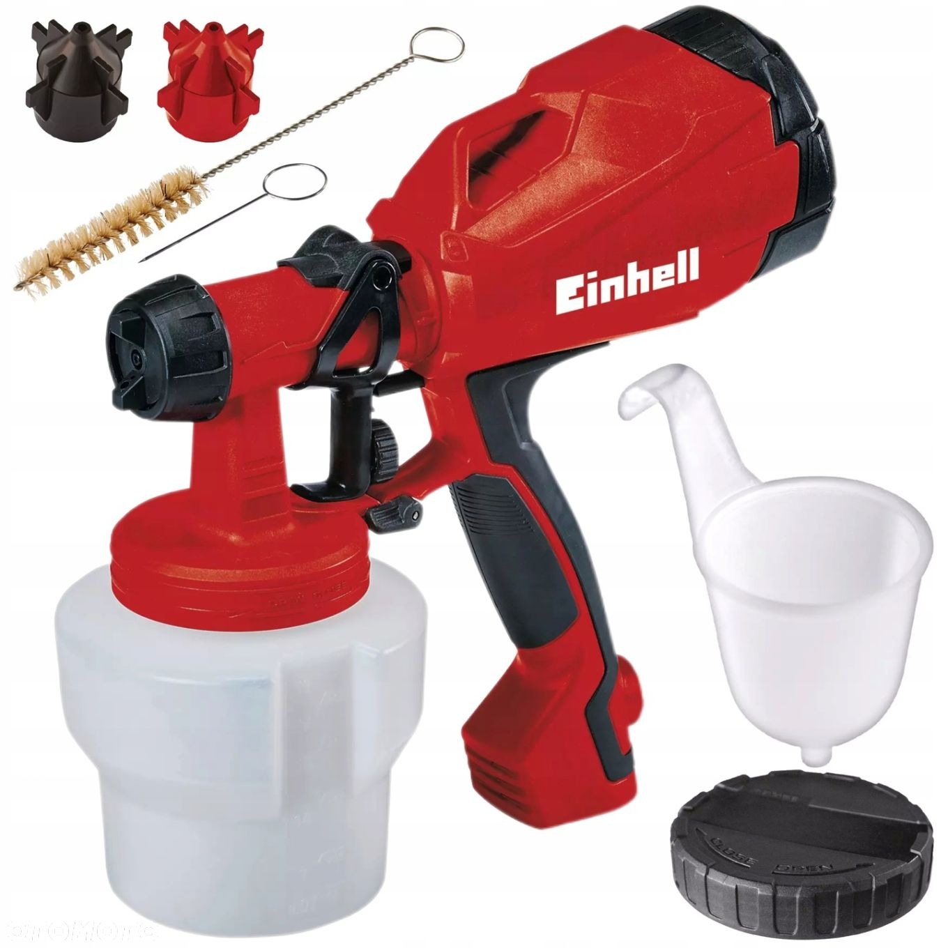 EINHELL PISTOLET DO FARB 500W ZBIORNIK 1 L 550ml/min TC-SY 500 P SPRAY SYS - 9